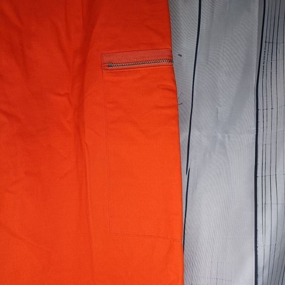 Nasty Gal Collection Women's Orange Cargo Pants - Picture 12 of 14